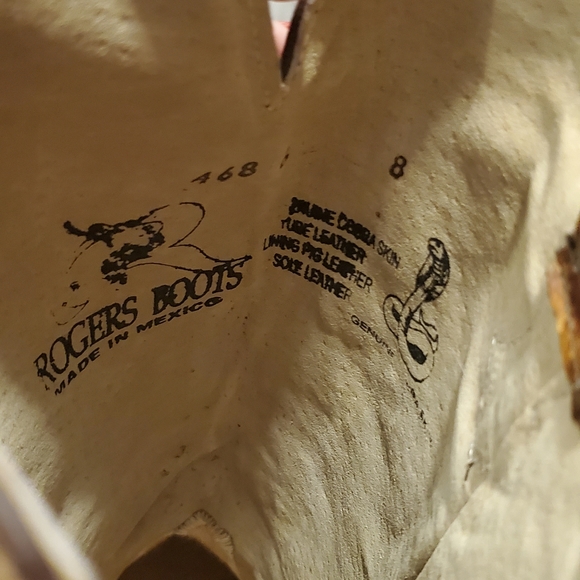 Rogers Boots size 8 - Picture 3 of 6